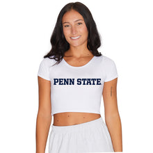 Load image into Gallery viewer, Penn State White Babydoll Tee