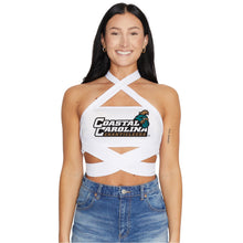 Load image into Gallery viewer, Coastal Carolina White Multi Way Bandeau Top