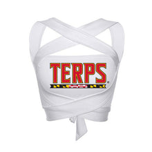 Load image into Gallery viewer, Maryland Terps White Multi Way Bandeau Top