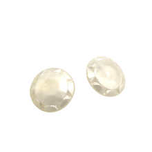 Load image into Gallery viewer, Pearl White Sunburst Stud Earrings