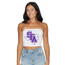 Load image into Gallery viewer, Stephen F. Austin SFA White Tube Top