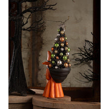 Load image into Gallery viewer, Witch Carrying Tree by Bethany Lowe Designs
