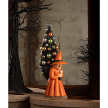 Load image into Gallery viewer, Witch Carrying Tree by Bethany Lowe Designs