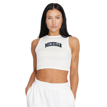 Load image into Gallery viewer, University of Michigan Touchdown Ribbed Tank