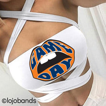 Load image into Gallery viewer, Game Day White Multiway Bandeau