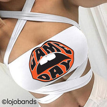 Load image into Gallery viewer, Game Day White Multiway Bandeau