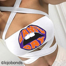 Load image into Gallery viewer, Game Day White Multiway Bandeau