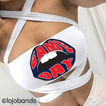 Load image into Gallery viewer, Game Day White Multiway Bandeau
