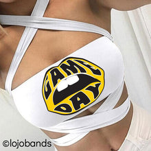 Load image into Gallery viewer, Game Day White Multiway Bandeau