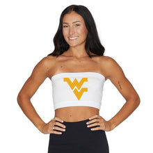 Load image into Gallery viewer, West Virginia White Bandeau Top