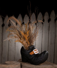 Load image into Gallery viewer, Old Witch's Shoe Paper Mache