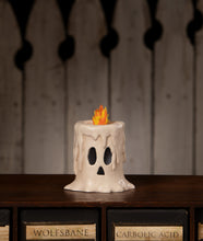 Load image into Gallery viewer, Small Flam'in Candle Luminary | Halloween Decor | Bethany Lowe