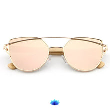 Load image into Gallery viewer, Cat Eye Bamboo Sunglasses