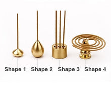 Load image into Gallery viewer, Copper Geometric Incense Holder - 4 Shapes