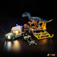 Load image into Gallery viewer, LEGO Dinosaur Missions: Allosaurus Transport Truck #76966