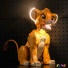 Load image into Gallery viewer, Light Kit for LEGO Lion King Young Simba #43247