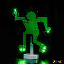 Load image into Gallery viewer, Light Kit for LEGO Dancing Figures #31216 Art Keith Haring