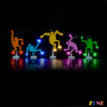 Load image into Gallery viewer, Light Kit for LEGO Dancing Figures #31216 Art Keith Haring