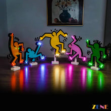 Load image into Gallery viewer, Light Kit for LEGO Dancing Figures #31216 Art Keith Haring