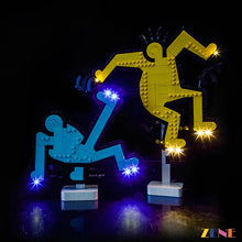 Load image into Gallery viewer, Light Kit for LEGO Dancing Figures #31216 Art Keith Haring