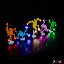 Load image into Gallery viewer, Light Kit for LEGO Dancing Figures #31216 Art Keith Haring