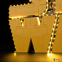 Load image into Gallery viewer, Light Kit for LEGO Brick-Built Star Wars Logo #75407