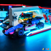 Load image into Gallery viewer, Light Kit for LEGO City F1 Garage Mercedes-AMG Alpine Cars #60444