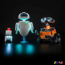 Load image into Gallery viewer, LEGO WALL-E and EVE Light Kit for #43279