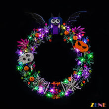 Load image into Gallery viewer, LEGO Halloween Wreath Light Kit for #40825