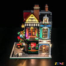 Load image into Gallery viewer, Light Kit for LEGO Tudor Corner #10350