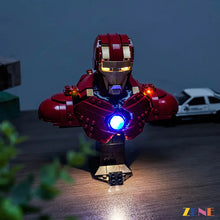 Load image into Gallery viewer, Light Kit for LEGO MK4 Iron Man Bust #76327