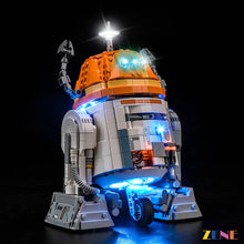 Load image into Gallery viewer, Light Kit for LEGO Chopper (C1-10P) Astromech Droid #75416