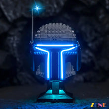 Load image into Gallery viewer, Light Kit for LEGO Jango Fett Helmet #75408