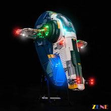 Load image into Gallery viewer, Light Kit for LEGO Jango Fett's Firespray-Class Starship #75409