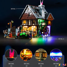 Load image into Gallery viewer, Light Kit for LEGO Disney Hocus Pocus Sanderson Sisters' Cottage #21341 Halloween