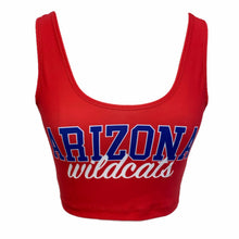 Load image into Gallery viewer, University of Arizona Red Crop Tank Top