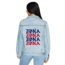 Load image into Gallery viewer, University of Arizona Gothic Denim Jacket